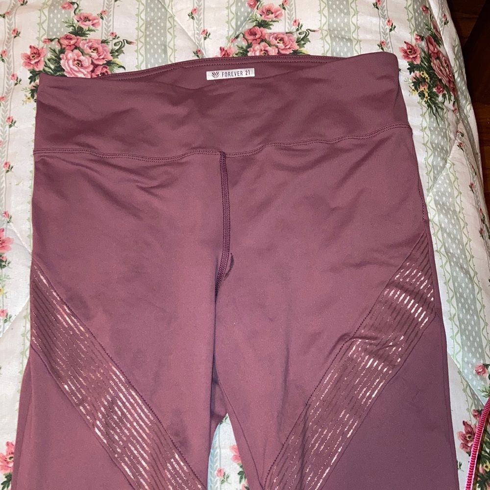 Forever 21 Athletic Leggings Rare: Size XL